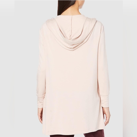 Women's Supersoft Hooded Open Oversized Sweatshirt - Picture 2 of 4